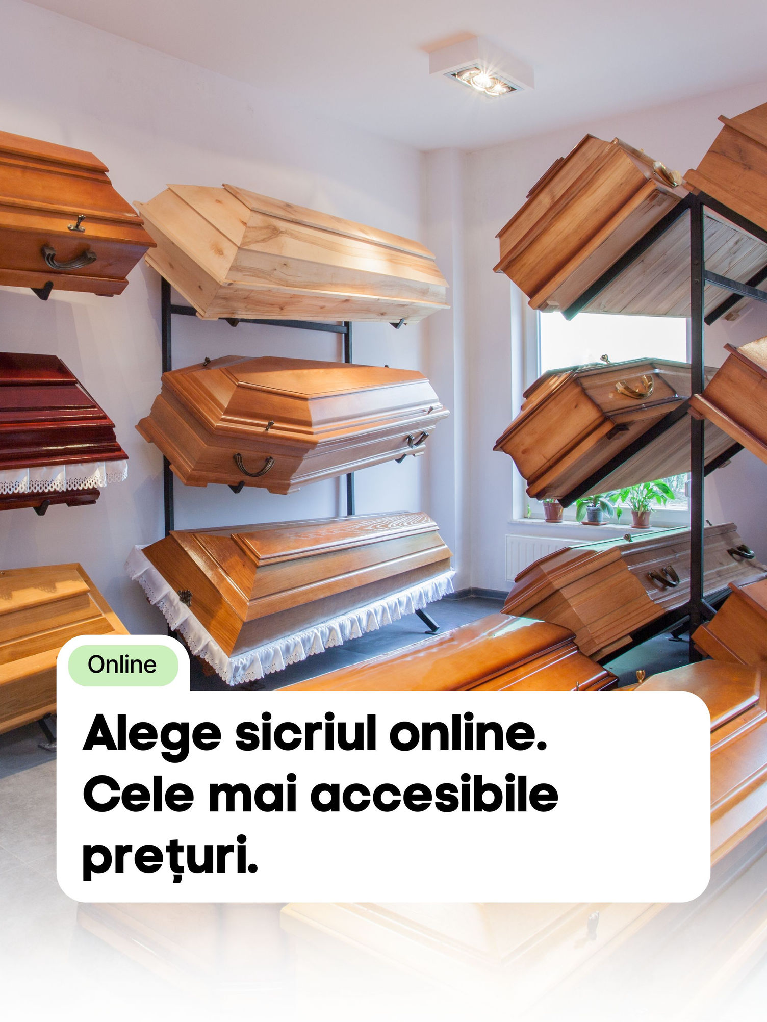 Alege sicriul online