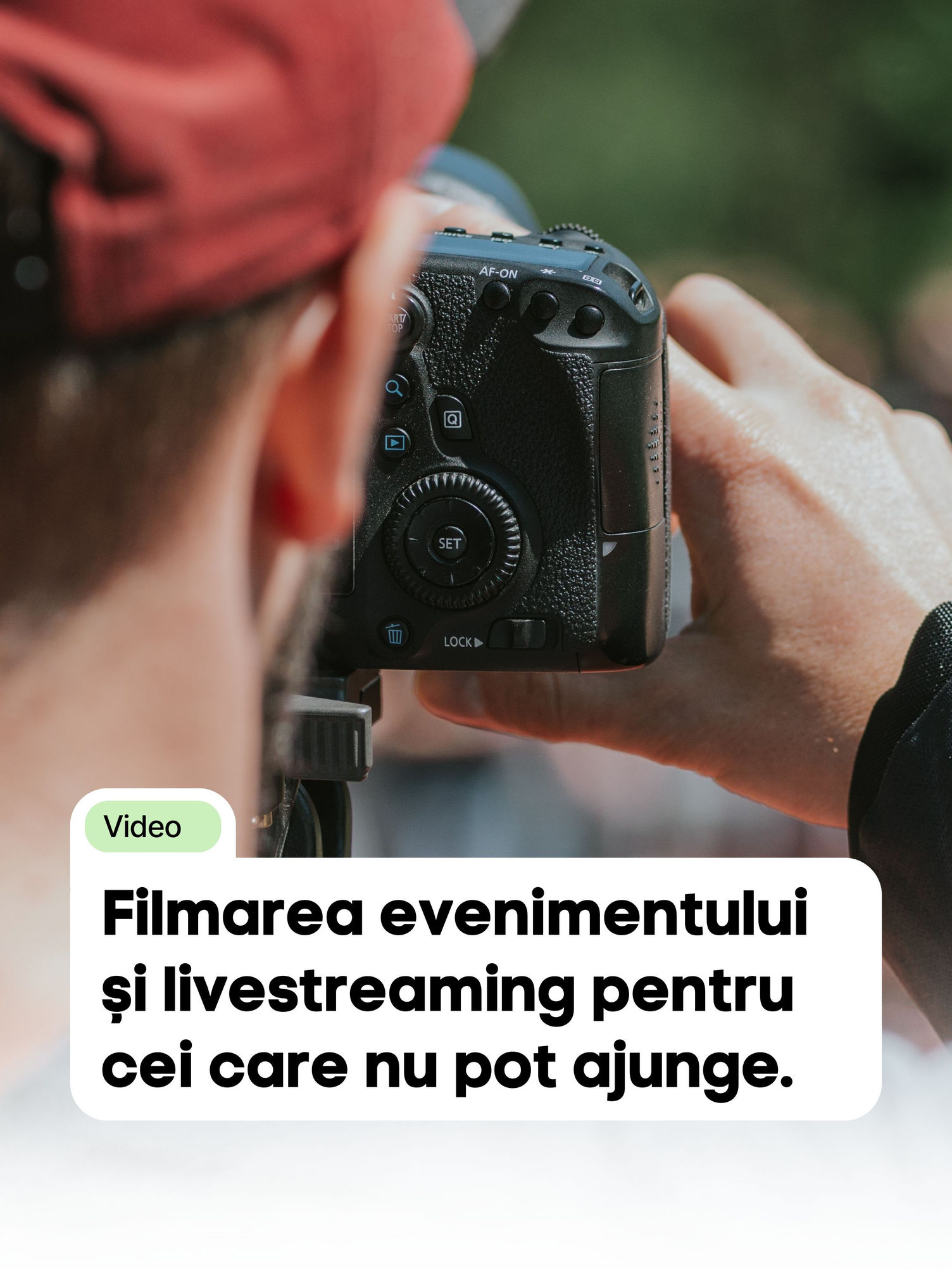 Filmare și livestreaming